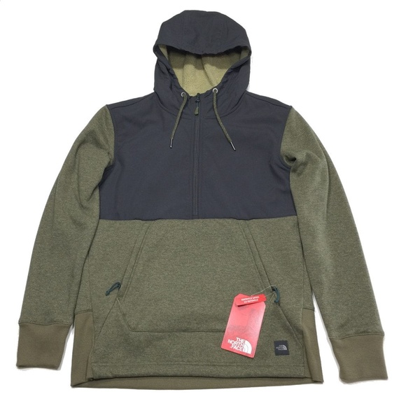 north face men's tech sherpa hoodie